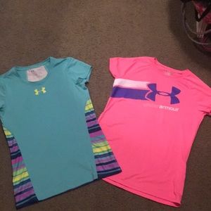 Two under armor T-shirt’s
